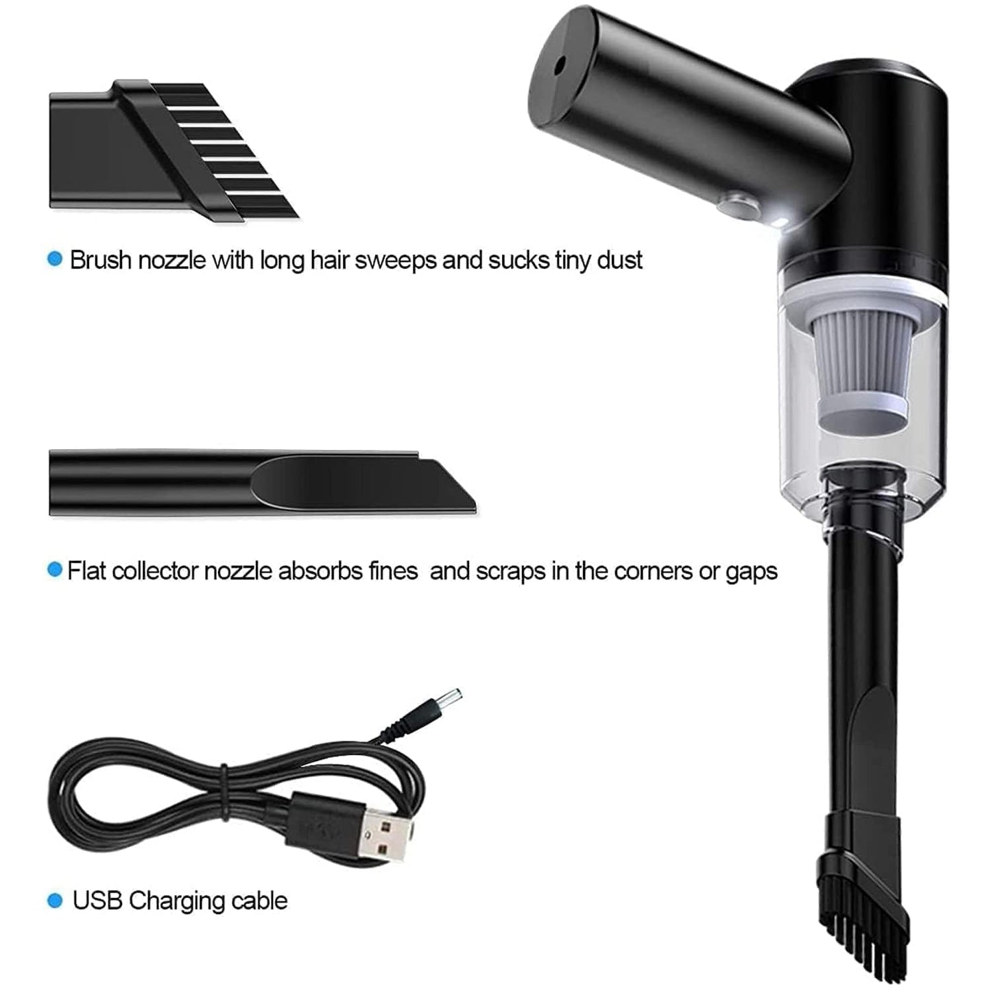 Portable Wireless Powerful Vacuum Cleaner