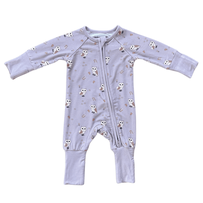 Long Sleeve Zip Romper